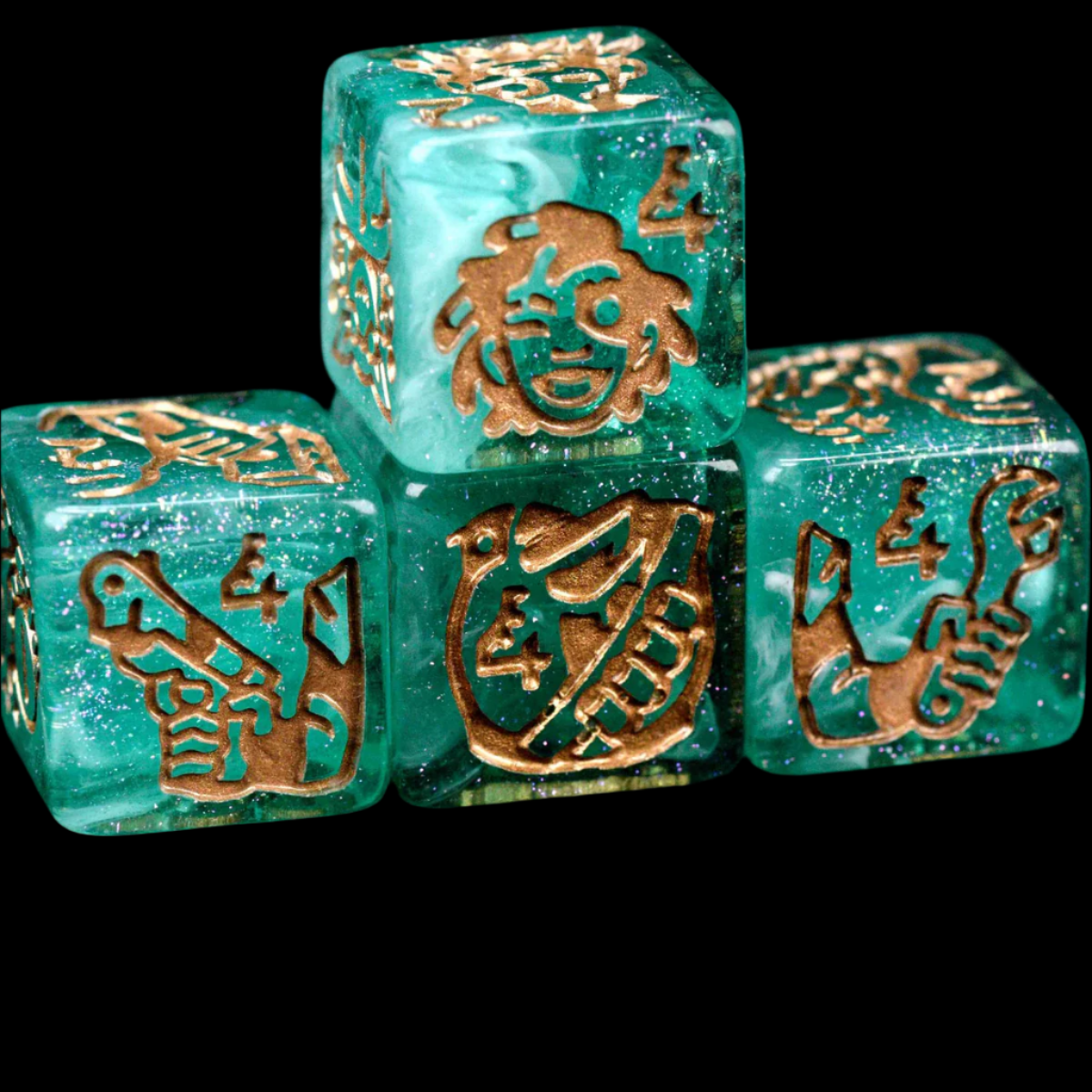 Artificer's Arsenal Dice Set (11 Dice + Poker Chip)