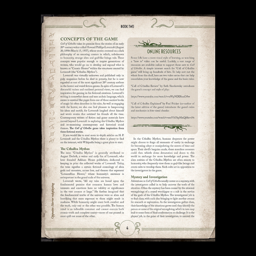 Call of Cthulhu: Starter Box Set (40th Anniversary Edition)