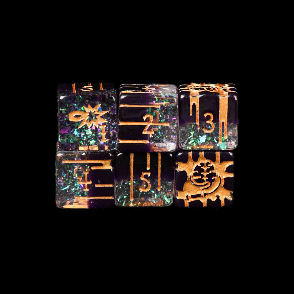 Archmage Dice Set (11 Dice + Poker Chip)