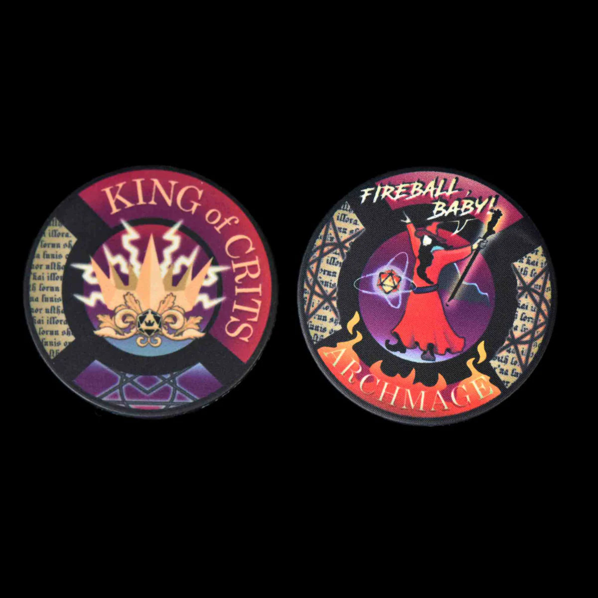 Archmage Dice Set (11 Dice + Poker Chip)