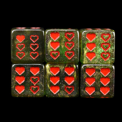 8BIT Quest Dice Set (11 Dice + Poker Chip)