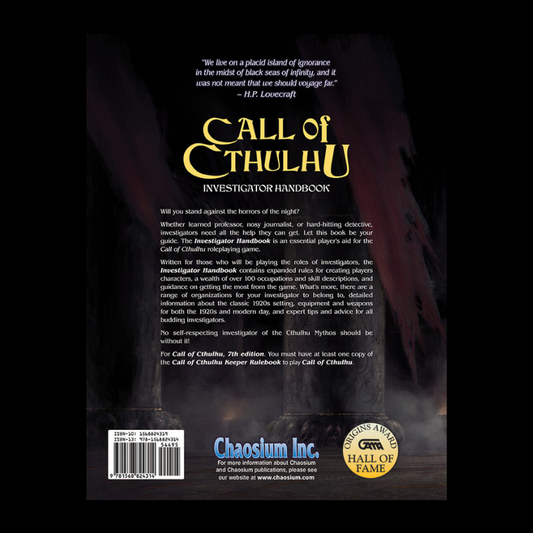 Call of Cthulhu: Investigator Handbook (7th Edition)
