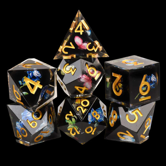 Debonair Despair Dice Set (7 Dice)