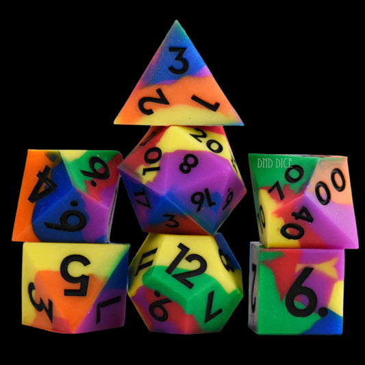 Joyful Jumble Dice Set (7 Dice)