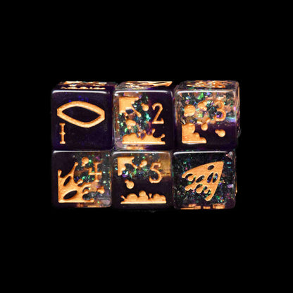 Archmage Dice Set (11 Dice + Poker Chip)