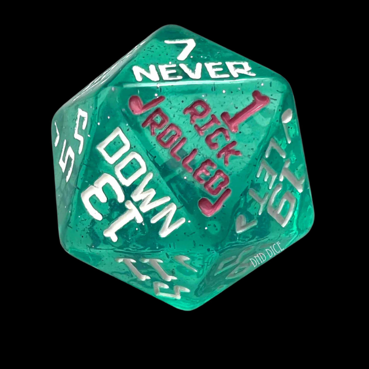 Rick Roll Oversized D20