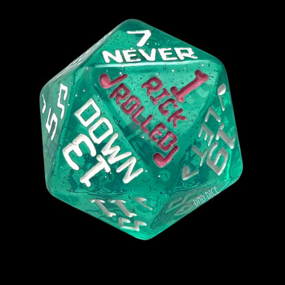 Rick Roll Oversized D20