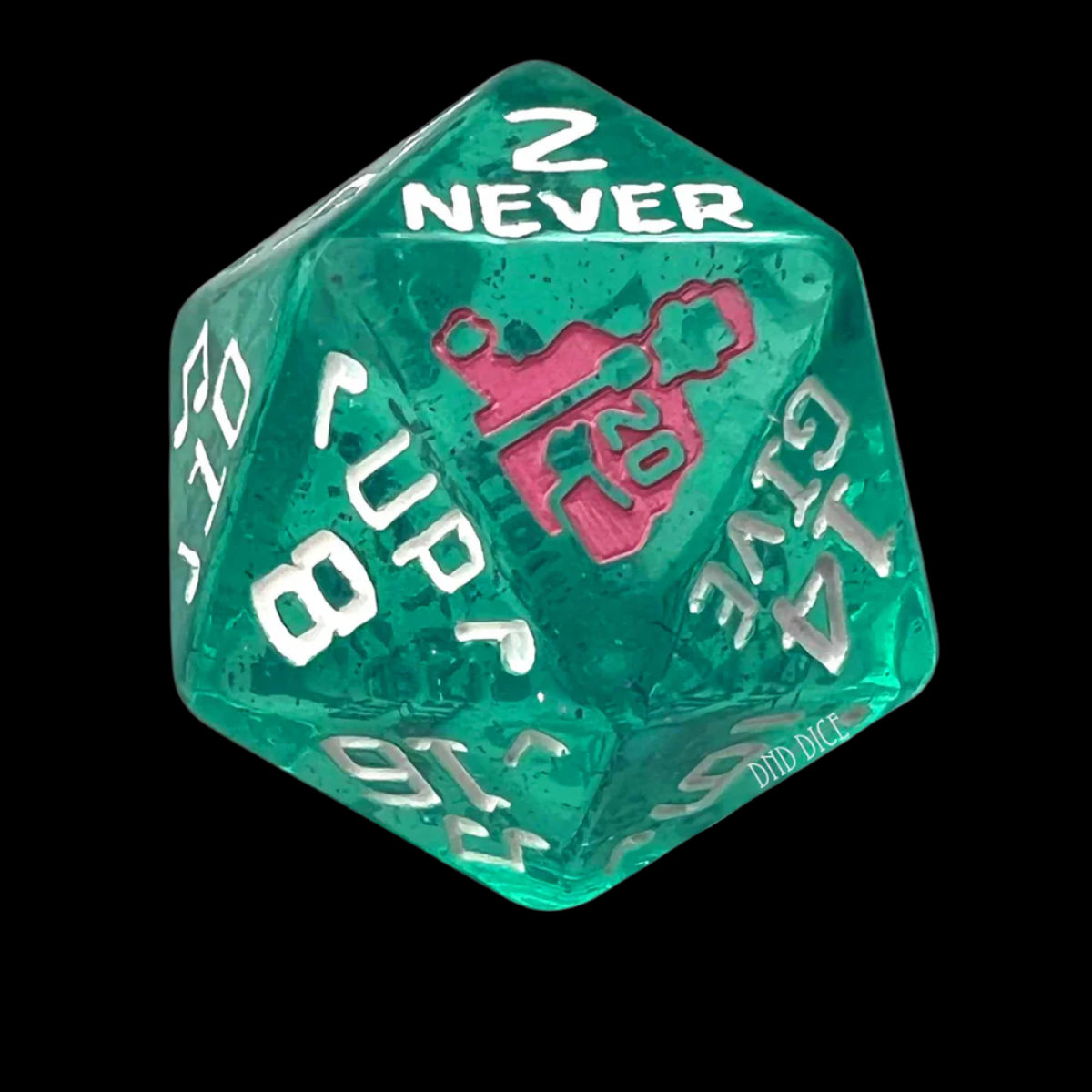 Rick Roll Oversized D20